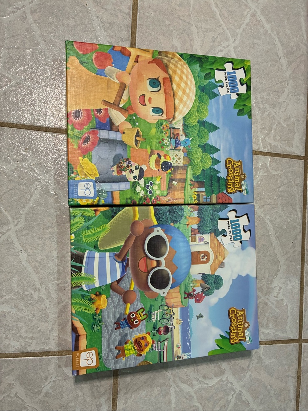 2 1000-Piece Jigsaw Puzzle - Animal Crossing game